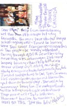 Back of the postcard