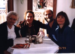 Special dinner with Dad and Doris